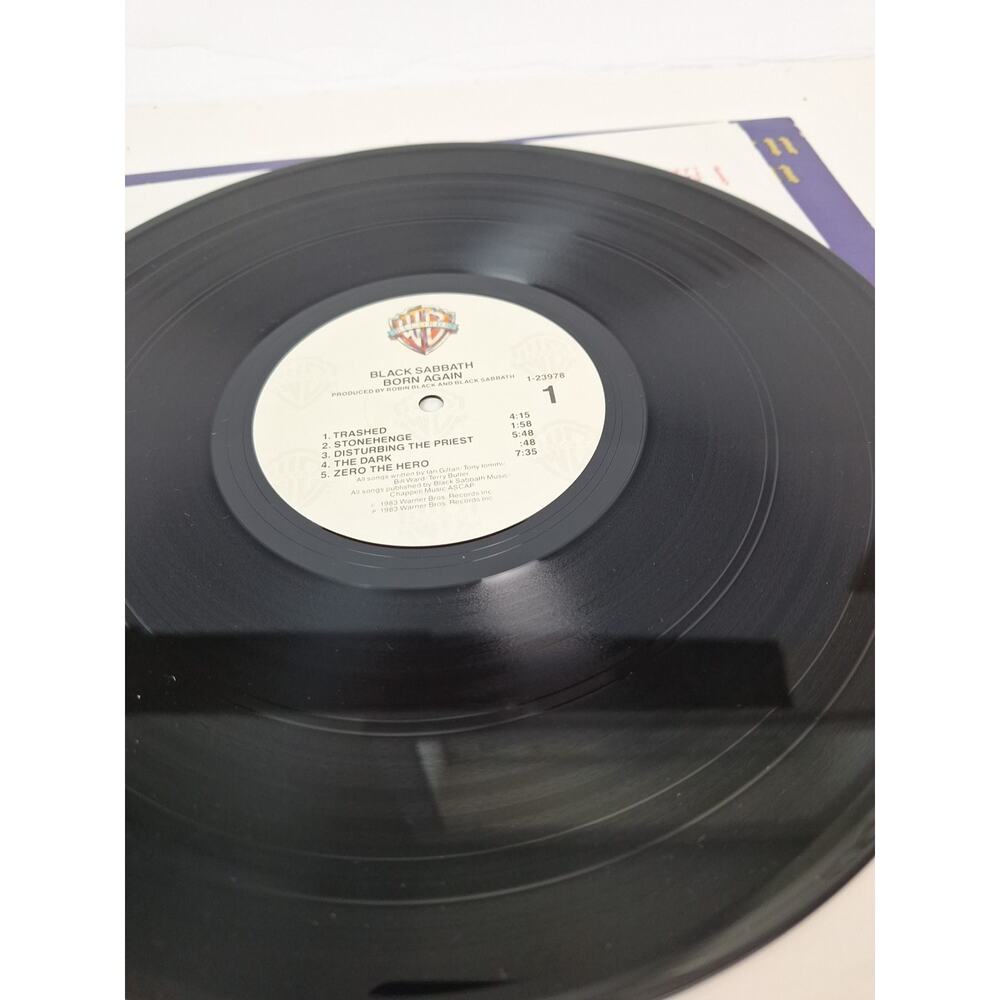 Born Again Black Sabbath LP Vinyl 1983 Warner Bros 23978-1 England-VG/VG+ - Picture 7 of 16